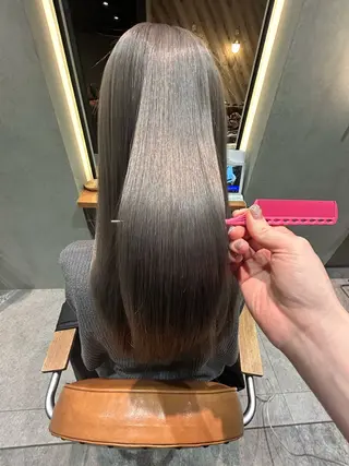 セミロング La fith hair liebe 京都駅前店所属・京都駅☆髪質改善 🎀アミ🎀のヘアスタイル