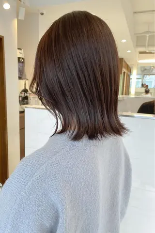 ミディアム カラー VanCouncil 千種所属・大竹 穂香のヘアスタイル