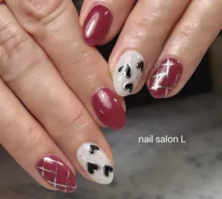 ネイル 吉川市 ネイルサロンLのネイルデザイン