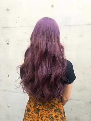 ロング カラー ヘアアレンジ ALLY（アリー）所属・ミニモお気に入り数 No.1宍戸雄弥のヘアスタイル