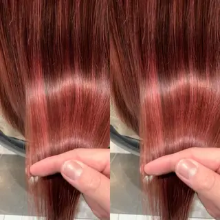 ミディアム カラー 縮毛矯正/髪質改善/ 石橋代智のヘアスタイル