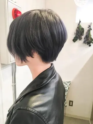 ショート カラー LITTY所属・レイヤー/髪質改善 /山永圭介のヘアスタイル