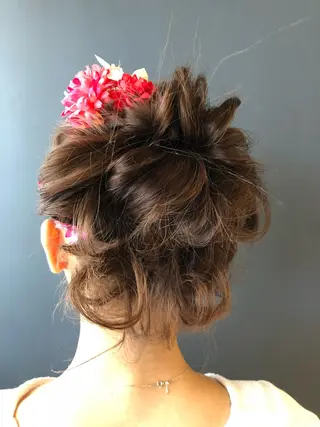 ヘアアレンジ 田中 アキオのヘアスタイル