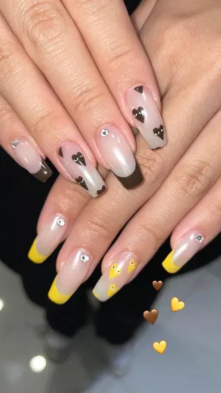 ネイル moca心斎橋所属・˚✧⁺⭐︎༚moca miyuu⁎⁺˳✧༚のネイルデザイン