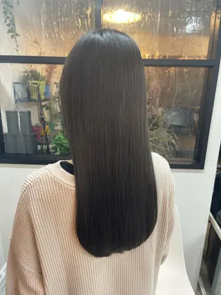 ロング カラー PUUR所属・🍒鈴木 エミリ🍒のヘアスタイル