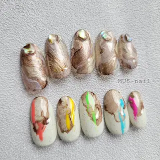ネイル MU5-nail 金山ネイルサロンのネイルデザイン