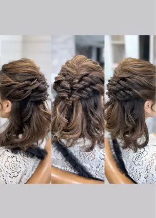 ミディアム 🫧艶髪カラー🫧 森本くるみのヘアスタイル