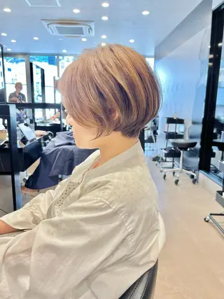 ショート ショート特化 阿部聖のヘアスタイル