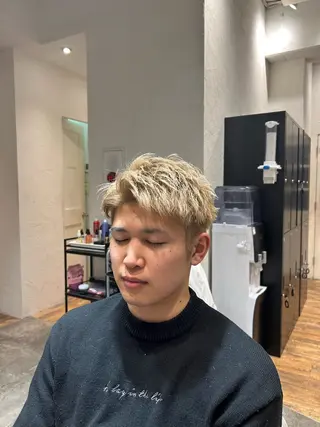 メンズ 三浦 翔太のヘアスタイル