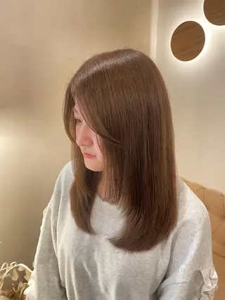 セミロング カット/レイヤー /名古屋/Ayakaのヘアスタイル