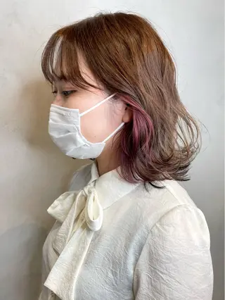 ミディアム カラー ヘアアレンジ 💎✨️NoVal by siestaのヘアスタイル