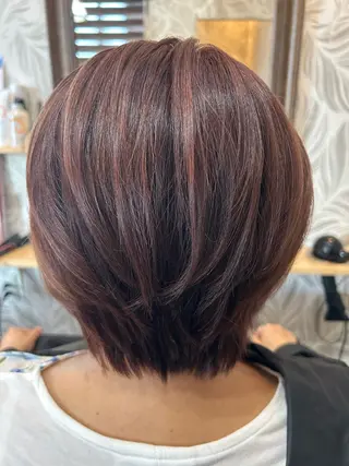 ショート KamiBito奈良生駒店所属・きむら はるみのヘアスタイル