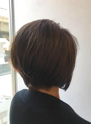 ショート カラー 柴田 祐輔のヘアスタイル