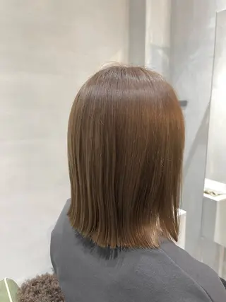 ミディアム カラー 柴田泰秀sotti. 髪質改善/ブリーチのヘアスタイル