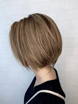 ショート カラー ヘアアレンジ メンズ SUNNY ななのヘアスタイル