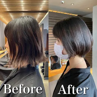 ショート カラー 栗原 瑠世のヘアスタイル