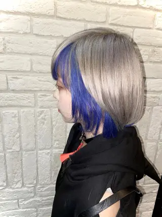 ショート カラー 🦉静かに過ごしたい 方、個室席🦉タナカのヘアスタイル
