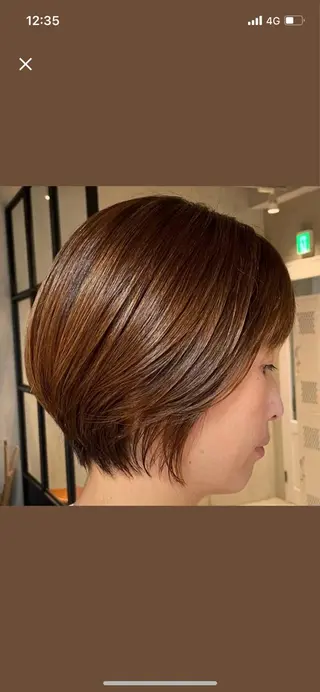 ミディアム 渡邉 和喜のヘアスタイル