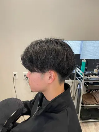 メンズ scene所属・🫧透明感カラー🫧 加茂丈登のヘアスタイル