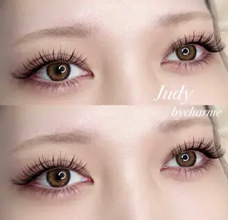 マツエク・マツパ Judy by charmeのマツエク・マツパデザイン