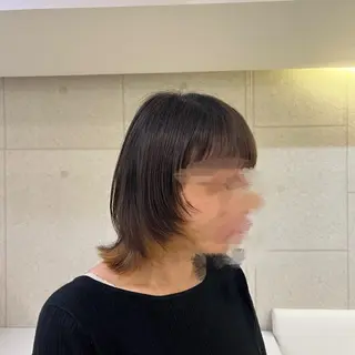 ミディアム ふくむら なるみのヘアスタイル