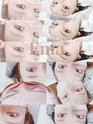 マツエク・マツパ Ema所属・fukue ayanoのマツエク・マツパデザイン