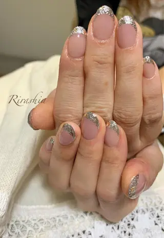 ネイル うる艶♡透明感ネイル Rirashiaのネイルデザイン