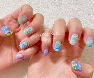 ネイル L·COCO   Nail所属・L♡ COCO  nailのネイルデザイン