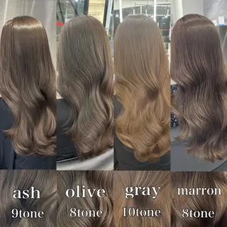 ロング カラー 心斎橋/ブリーチなし 髪質改善/レイヤーのヘアスタイル