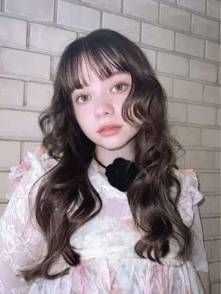 ロング ☆ 透明感カラー HARUKA ☆のヘアスタイル