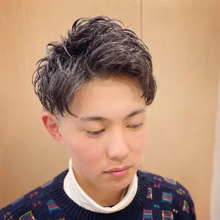 ショート メンズ 山田 哲平のヘアスタイル