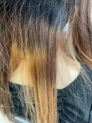 ロング カラー ブリーチ特化 ハイトーンRYOYAのヘアスタイル