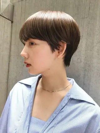 ショート 松崎 遼大のヘアスタイル
