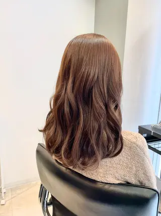 セミロング 🍨モテベージュ🩰 miraiのヘアスタイル