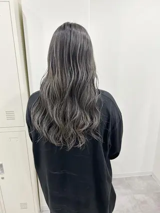 ロング カラー ボブ/ハイトーン 立川loose 下田のヘアスタイル