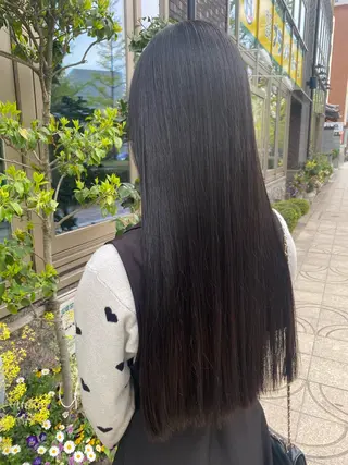 ロング 伊藤 優花のヘアスタイル