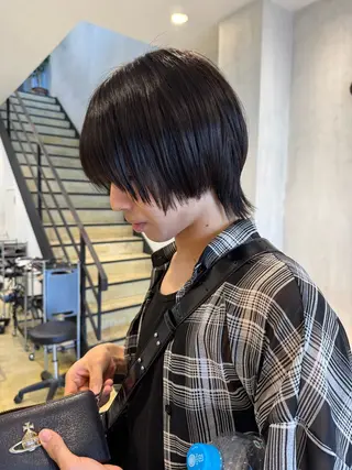 パーマ メンズ 古川 晴輝のヘアスタイル