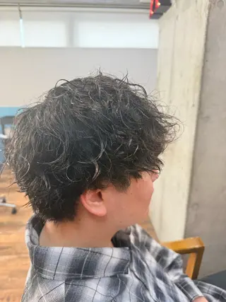 ショート パーマ メンズ ✨トレンド×似合わせ ／髪質改善🫧ケイゴのヘアスタイル