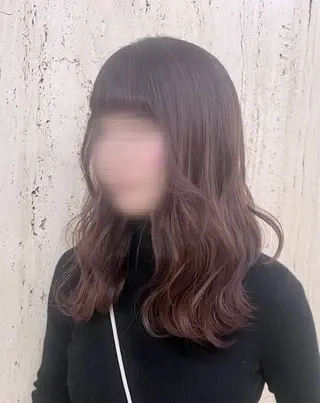 セミロング ショコラ梅田所属・ひなた 🌟*.+ﾟのヘアスタイル