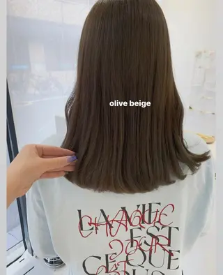 ロング カラー 顔周りレイヤー 🎀マリノのヘアスタイル