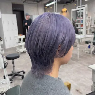 ショート カラー JUNSHIN🦋 ヘアセット／カラーのヘアスタイル