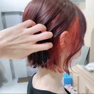 カラー カットモデル募集 艶カラー/ユウトのヘアスタイル