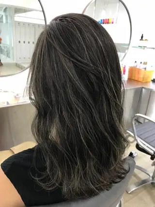 ロング カラー Reb_keiji 👑小倉圭司のヘアスタイル