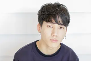 ショート sand&rose所属・逗子、パーマスタイル ナオイカイラのヘアスタイル