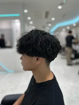 パーマ メンズ 🐺メンズパーマ マッシュ　あさひ🐺のヘアスタイル