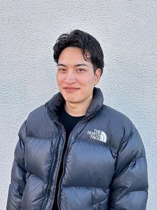 ショート パーマ メンズ TELA HAIR 大網店所属・小松崎 翔太のヘアスタイル