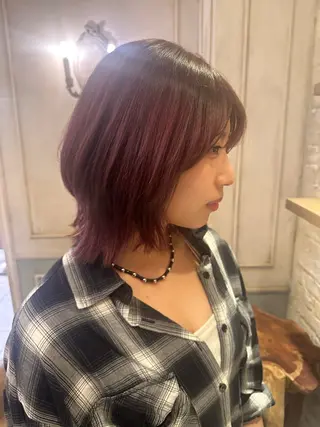ミディアム カラー ROI所属・艶髪/髪質改善/ ホンダリコのヘアスタイル