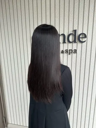 パーマ grande hair&spa所属・🫧透明感カラー 🫧サキのヘアスタイル