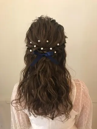 ロング ヘアアレンジ 清水　ちひろ ✄トップスタイリストのヘアスタイル