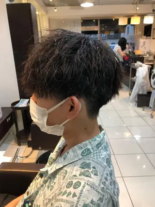 パーマ メンズ カ レラのヘアスタイル